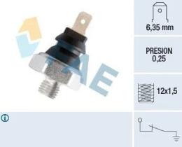 Fae 11460 - SENSOR PRESIÓN DE ACEITE