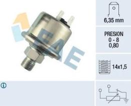 Fae 14780 - SENSOR, PRESIÓN DE ACEITE