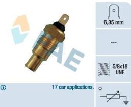 Fae 31250 - SENSOR TEMPERATURA DEL REFRIGERANTE