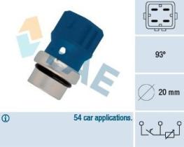 Fae 34330 - SENSOR DE TEMPERATURA DEL REFRIGERANTE