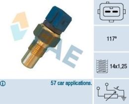 Fae 34440 - SENSOR DE TEMPERATURA DEL REFRIGERANTE