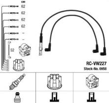 Ngk 0958 - Juego de cables de encendido