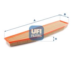 UFI 3039500 - FILTRO DE AIRE, CARTUCHO FILTRANTE