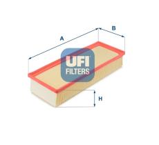 UFI 3036500 - FILTRO DE AIRE,CARTUCHO FILTRANTE