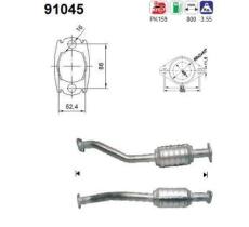 As 91045 - CATALIZADOR