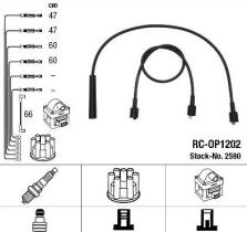 Ngk 2590 - Juego de cables de encendido