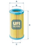 UFI 2740300 - FILTRO DE ACEITE, CARTUCHO FILTRANTE