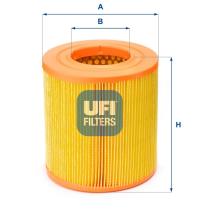 UFI 2760300 - FILTRO DE ACEITE, CARTUCHO FILTRANTE