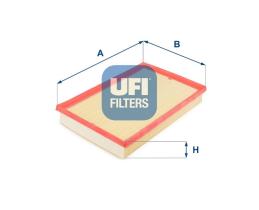 UFI 3015800 - FILTRO DE ACEITE, CARTUCHO FILTRANTE