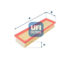 UFI 3018500 - FILTRO DE AIRE, CARTUCHO FILTRANTE