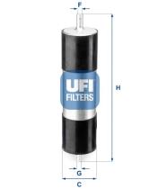 UFI 3192100 - FILTRO DE COMBUSTIBLE, CARTUCHO FILTRANTE