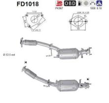 As FD1018 - FILTRO DE PARTICULAS