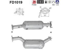 As FD1019 - FILTRO DE PARTICULAS