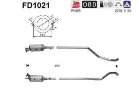 As FD1021 - FILTRO DE PARTICULAS