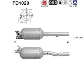 As FD1020 - FILTRO DE PARTICULAS