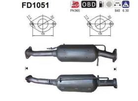 As FD1051 - FILTRO DE PARTICULAS