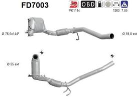 As FD7003 - FILTRO DE PARTICULAS