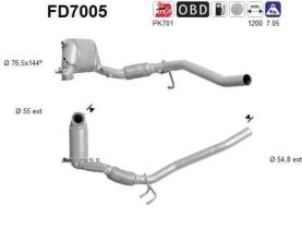 As FD7005 - FILTRO DE PARTICULAS