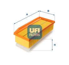 UFI 30A1600 - FILTRO DE AIRE, CARTUCHO FILTRANTE